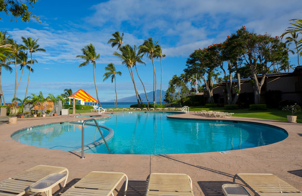 Pool, Napili Kai Beach Resort, Maui, Hawaii